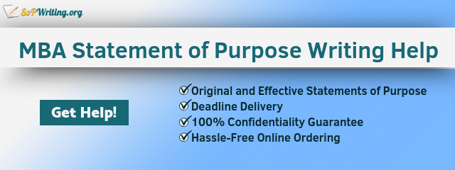 Learn More About The MBA Statement Of Purpose Format