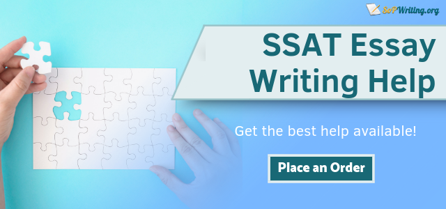 ssat creative writing examples